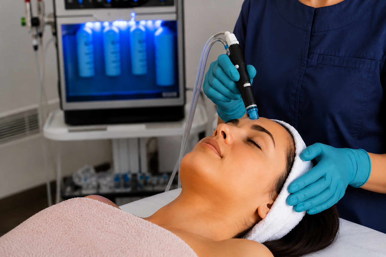 Soin hydrafacial au Centre Esthétique de Bastia